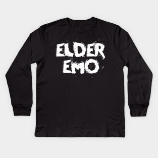 Elder Emo Kids Long Sleeve T-Shirt